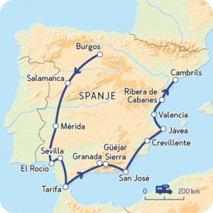 Spanje winterzon rondreis